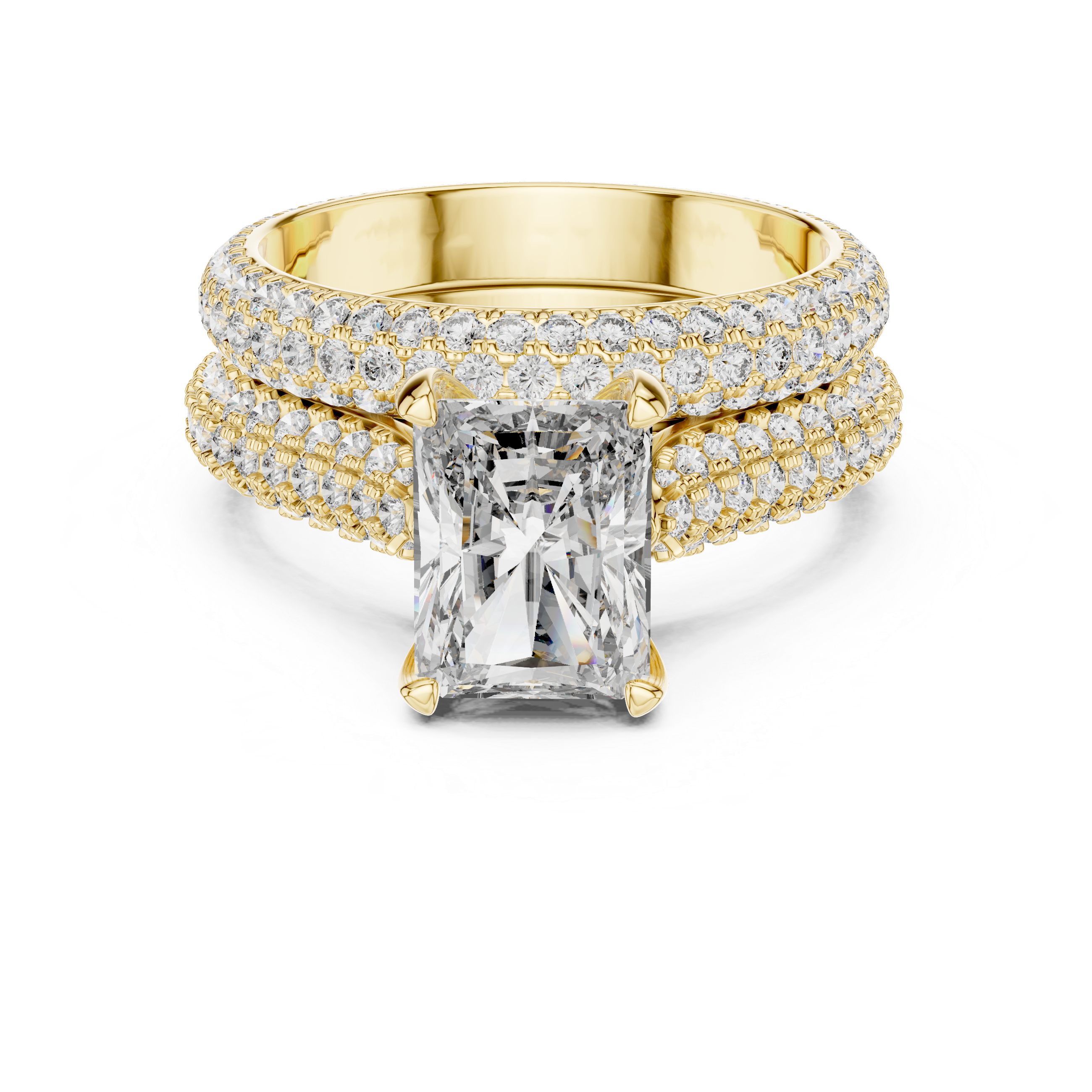 Celestial Cluster Lab grown diamond Ring