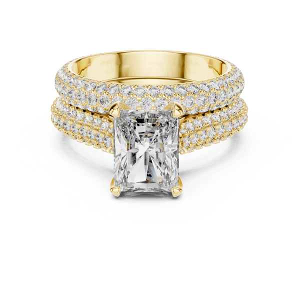 Celestial Cluster Lab grown diamond Ring
