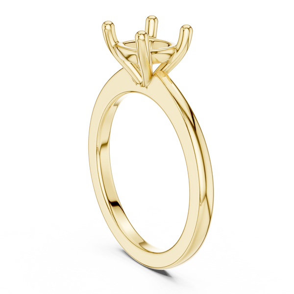 Lustrous 1.5 ct Cushion Diamond Lab Grown Diamond Ring