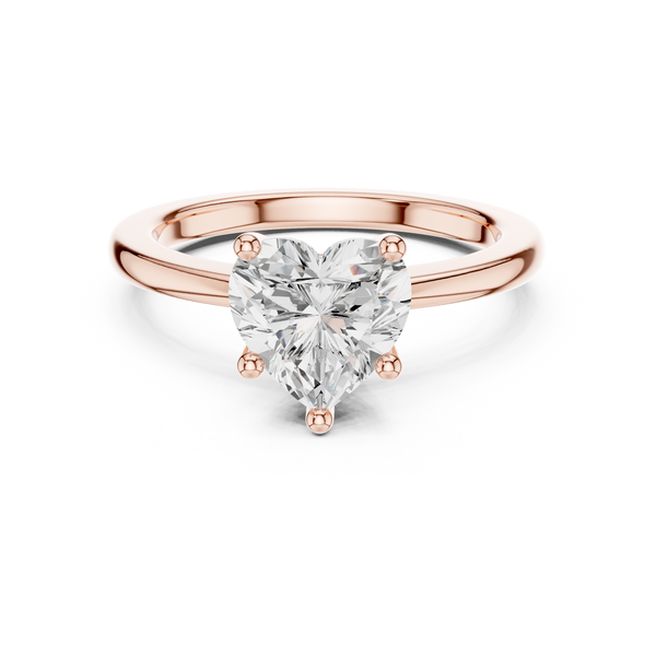 The Devoted Heart 1.5 ct Diamond Lab Grown Diamond Ring