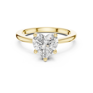 The Devoted Heart 1.5 ct Diamond Lab Grown Diamond Ring