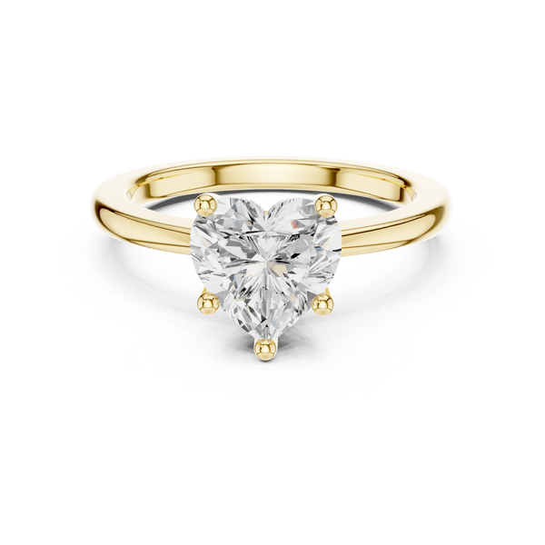 The Devoted Heart 1.5 ct Diamond Lab Grown Diamond Ring