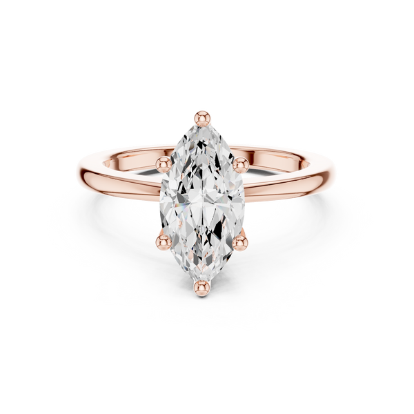 Exquisite 1.5 ct Marquise Diamond Lab Grown Diamond Ring