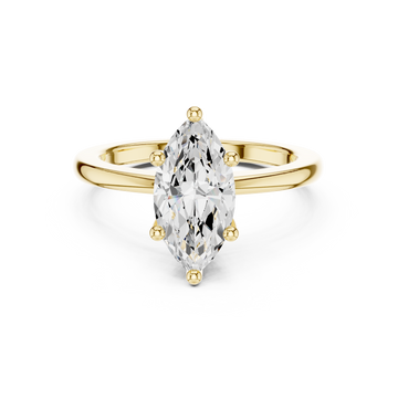 Exquisite 1.5 ct Marquise Diamond Lab Grown Diamond Ring