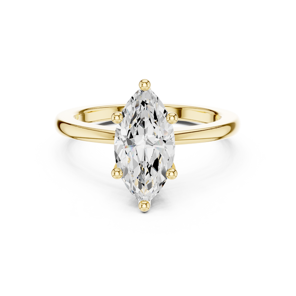 Exquisite 1.5 ct Marquise Diamond Lab Grown Diamond Ring