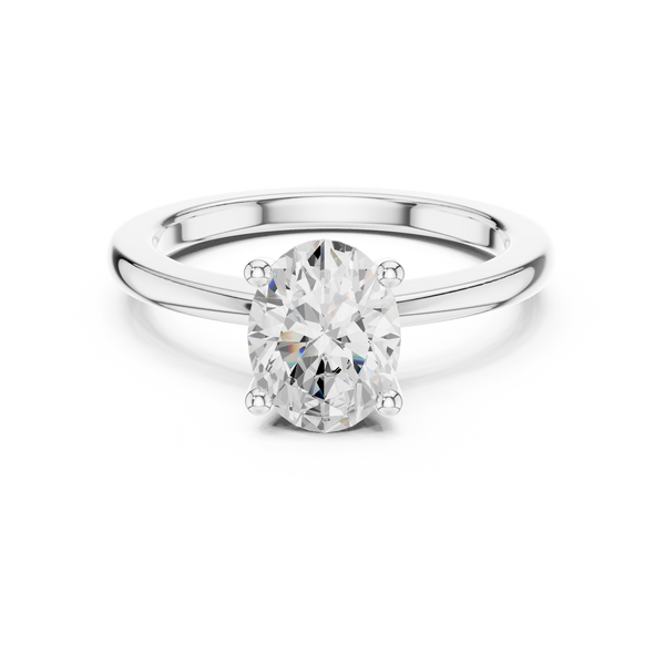 Exquisite 1.5ct Oval Diamond Lab Grown Diamond Ring