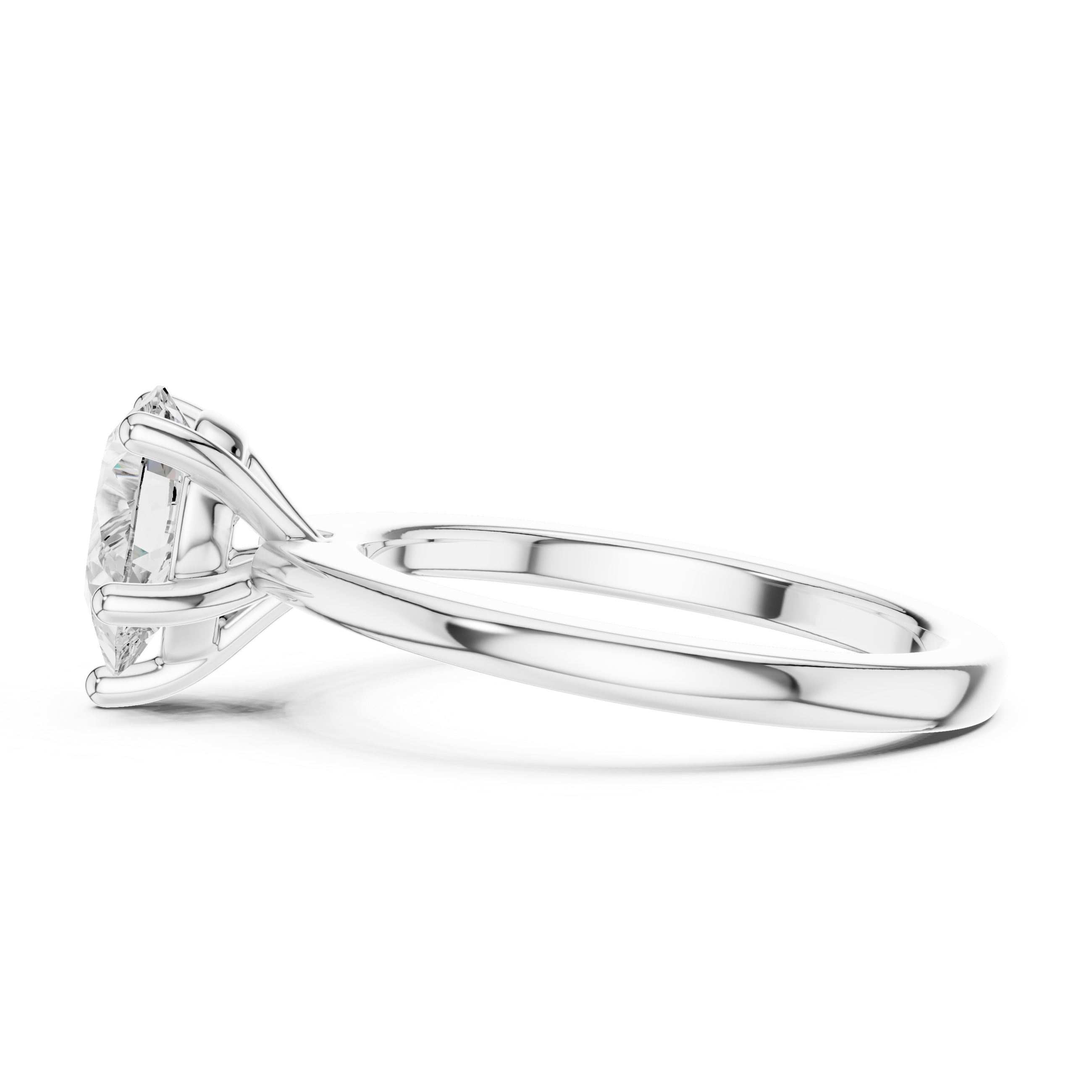 1.5 ct Pear Diamond Harmony Lab Grown Diamond Ring