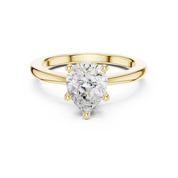 1.5 ct Pear Diamond Harmony Lab Grown Diamond Ring