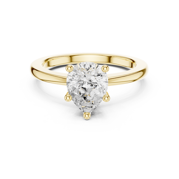 1.5 ct Pear Diamond Harmony Lab Grown Diamond Ring