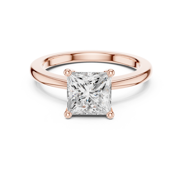1.5 ct Princess Cut Lab Grown Diamond Ring