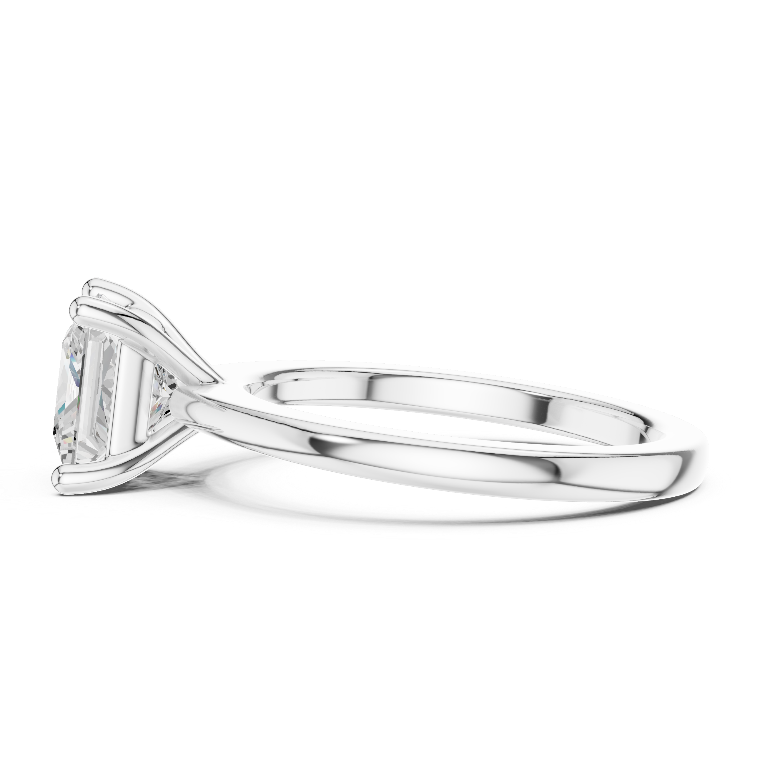1.5 ct Princess Cut Lab Grown Diamond Ring
