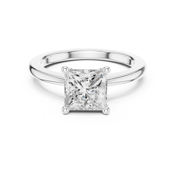 1.5 ct Princess Cut Lab Grown Diamond Ring
