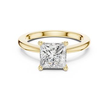 1.5 ct Princess Cut Lab Grown Diamond Ring