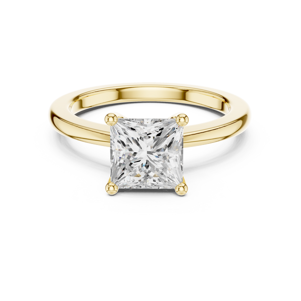 1.5 ct Princess Cut Lab Grown Diamond Ring