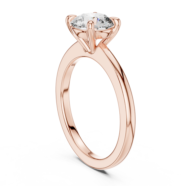 Linear Bar Lab grown diamond Ring