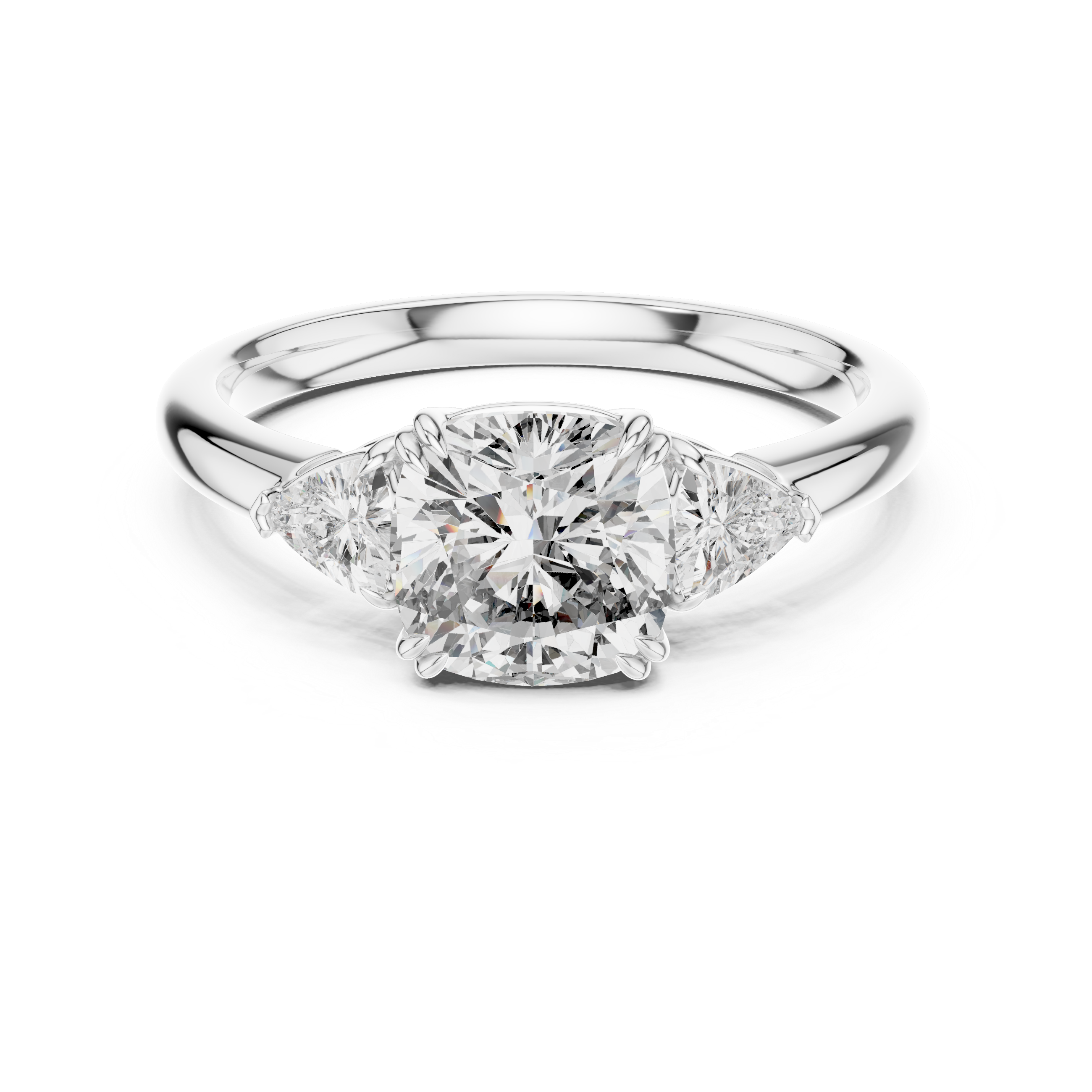 Bold Wide Band Lab grown diamond Ring