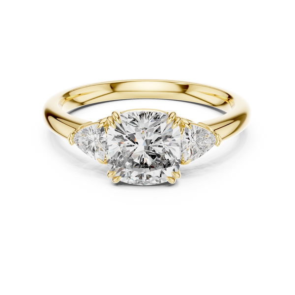Bold Wide Band Lab grown diamond Ring