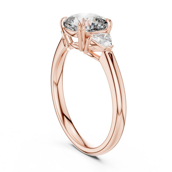 Bold Wide Band Lab grown diamond Ring