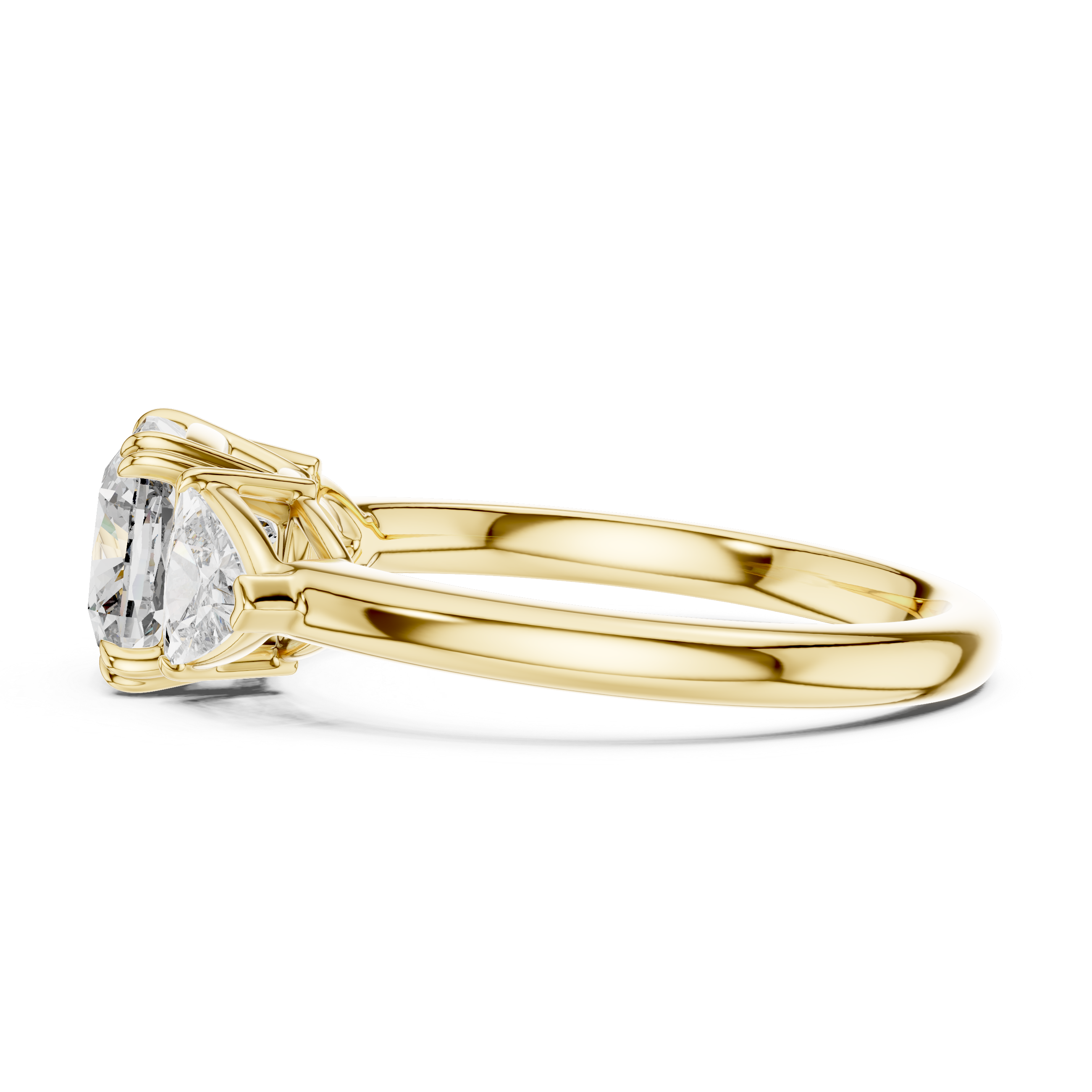Ornate Antique Lab grown diamond Ring
