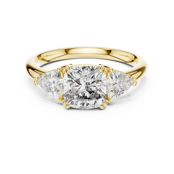 Ornate Antique Lab grown diamond Ring