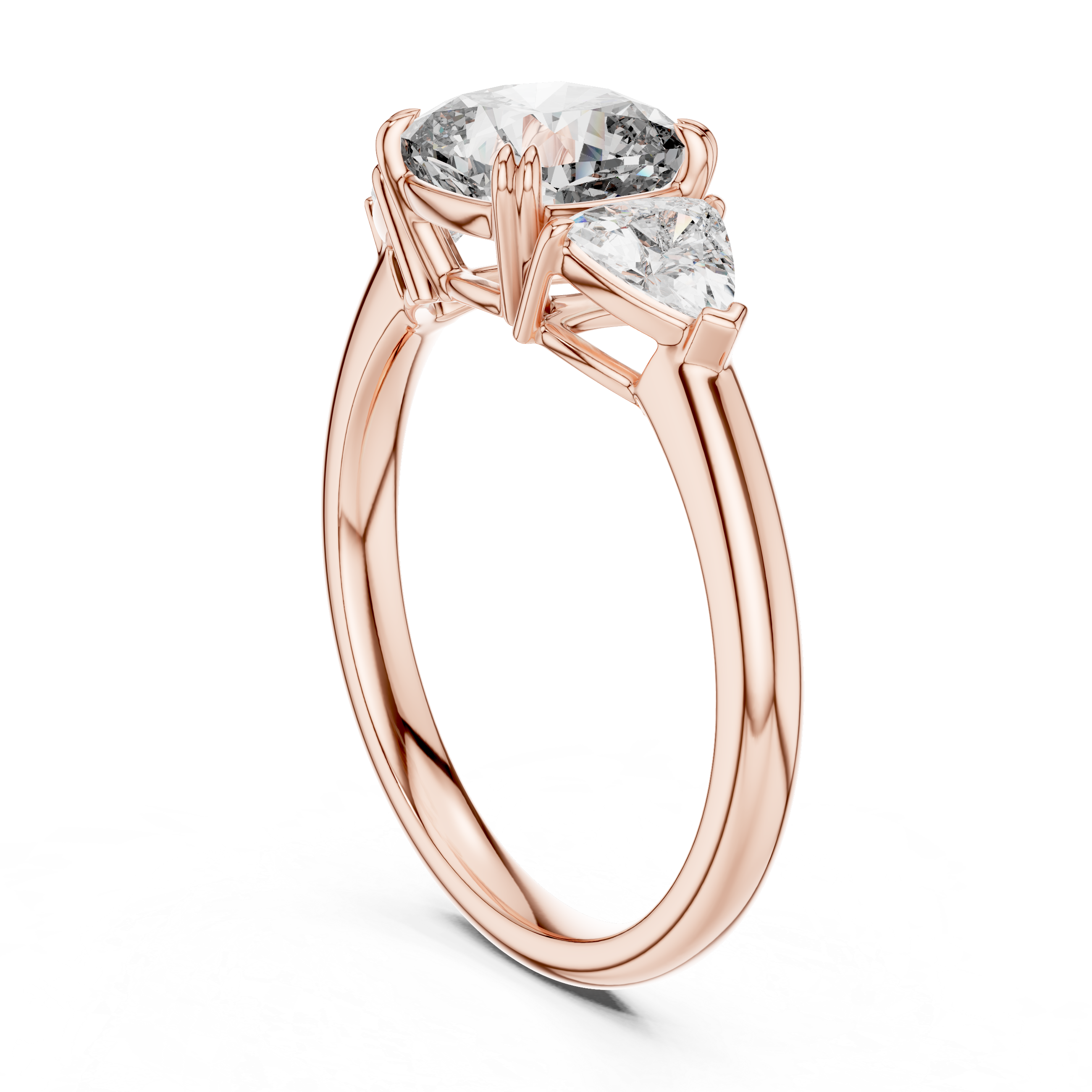 Ornate Antique Lab grown diamond Ring