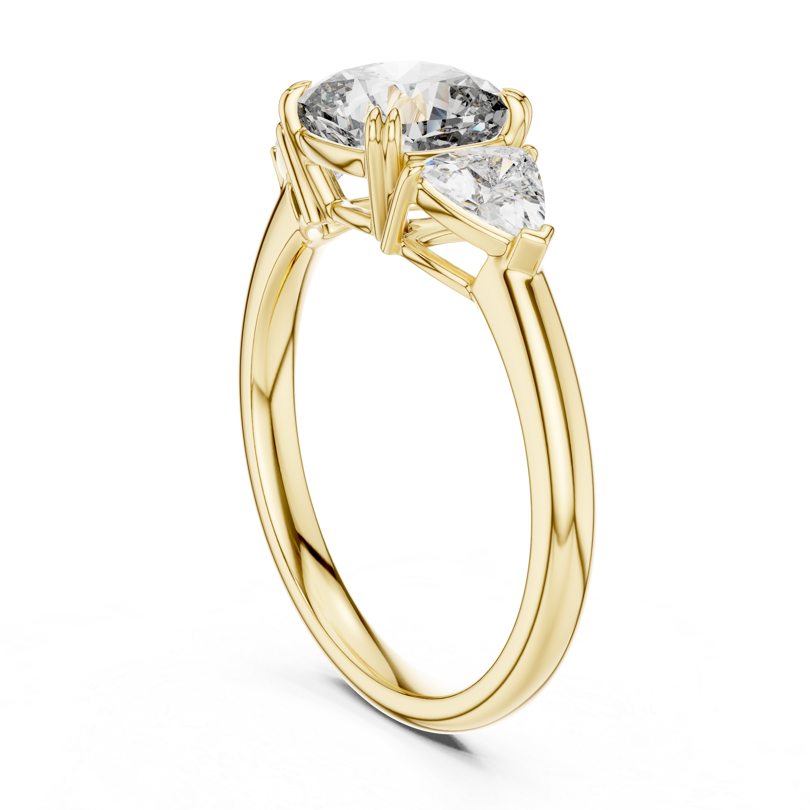 Ornate Antique Lab grown diamond Ring