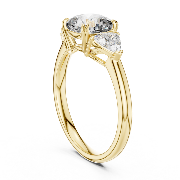 Ornate Antique Lab grown diamond Ring