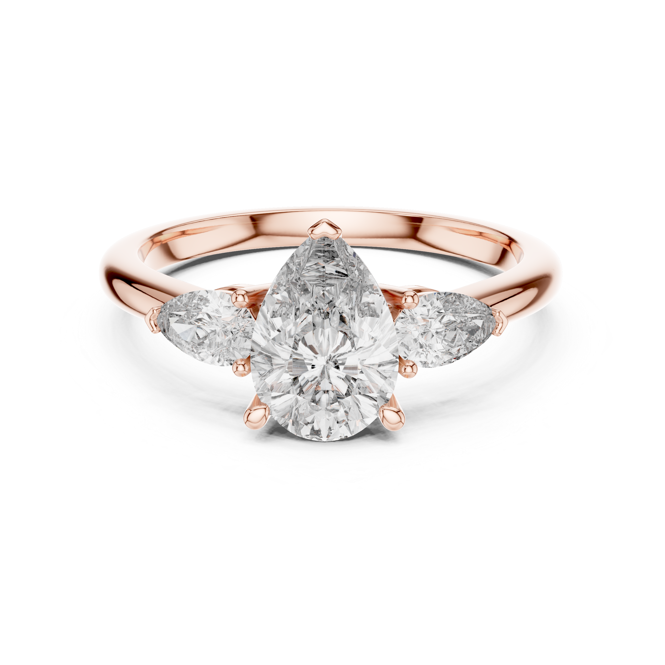 Luminous Oval Lab grown diamond Ring