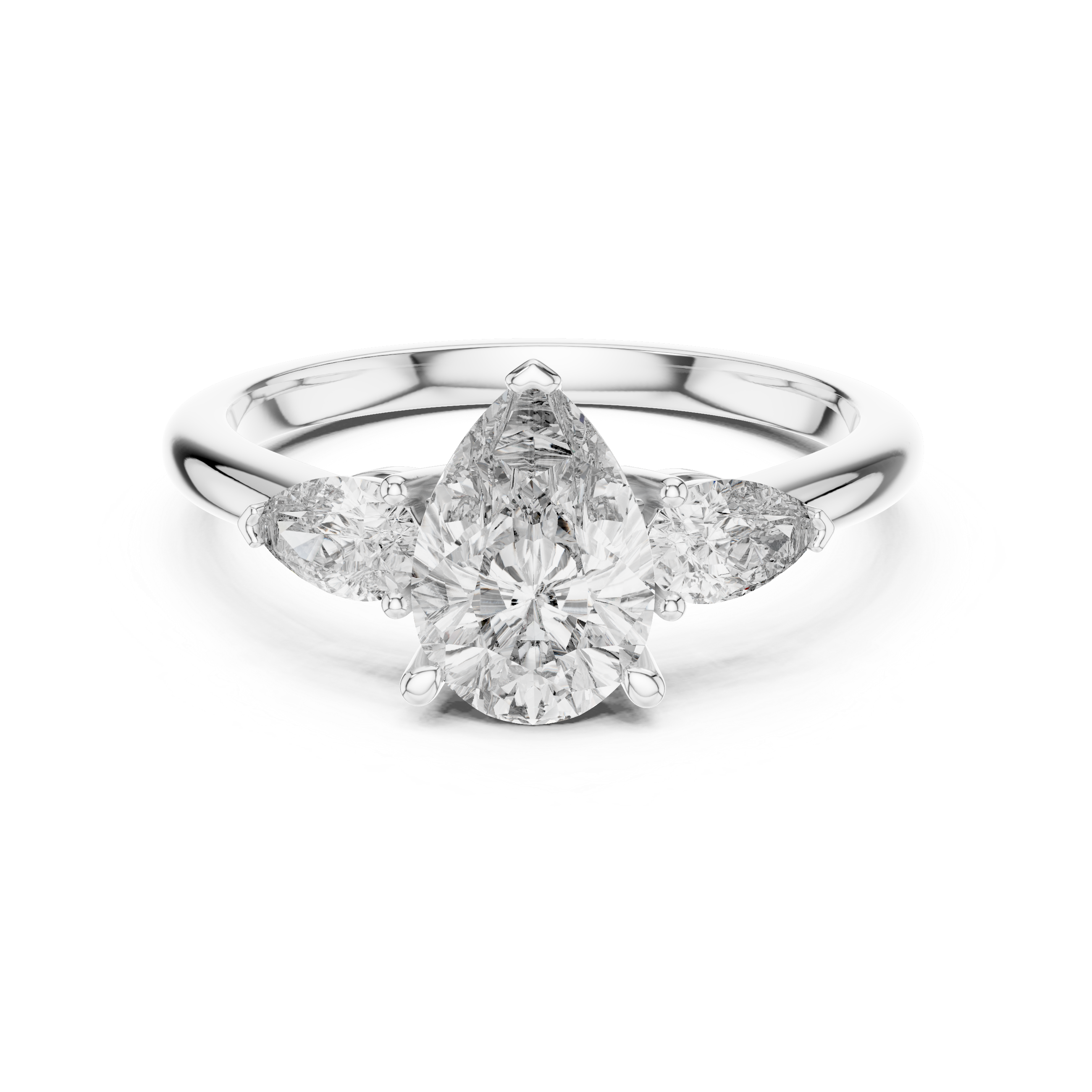 Luminous Oval Lab grown diamond Ring