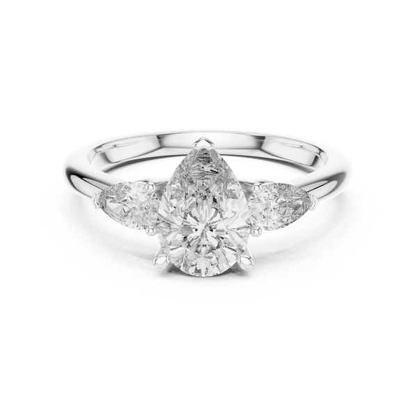 Luminous Oval Lab grown diamond Ring