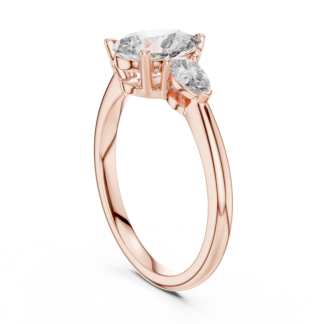 Luminous Oval Lab grown diamond Ring