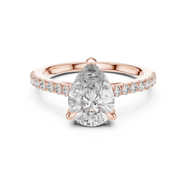 Precious Heart Lab grown diamond Ring