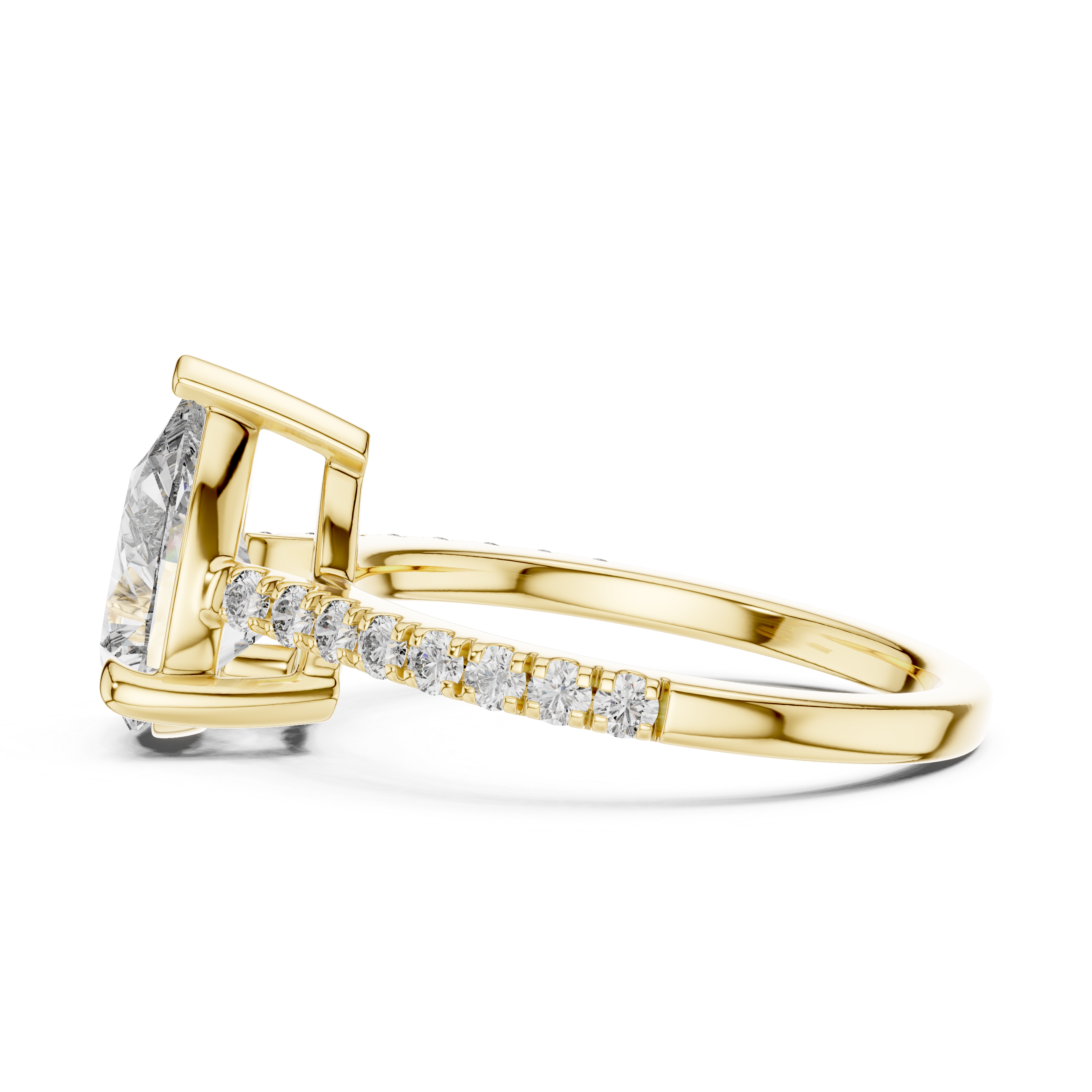 Precious Heart Lab grown diamond Ring