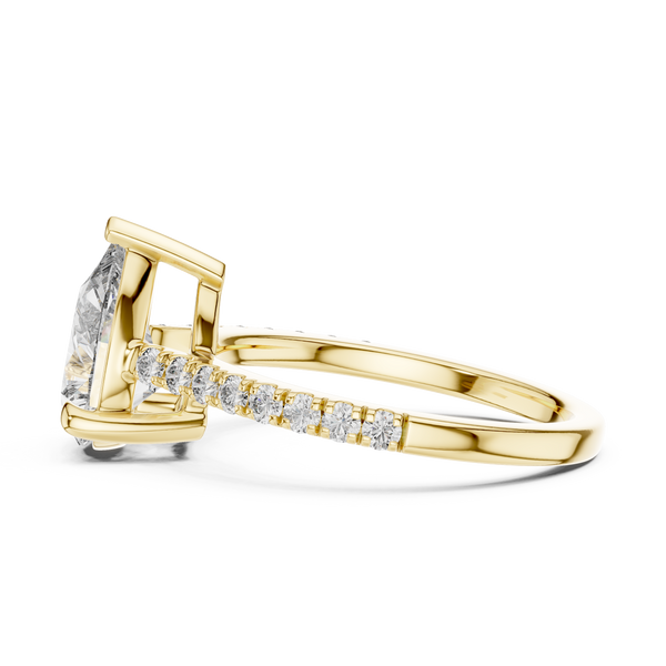 Precious Heart Lab grown diamond Ring