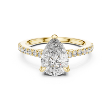 Precious Heart Lab grown diamond Ring