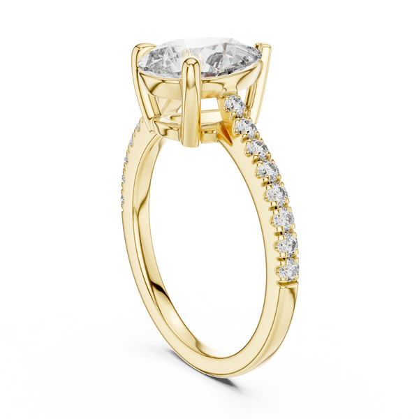 Precious Heart Lab grown diamond Ring
