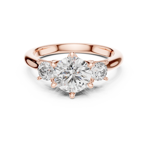 Boho Ethnic Lab grown diamond Ring