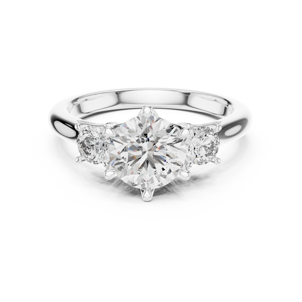 Boho Ethnic Lab grown diamond Ring