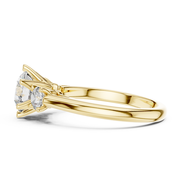 Boho Ethnic Lab grown diamond Ring
