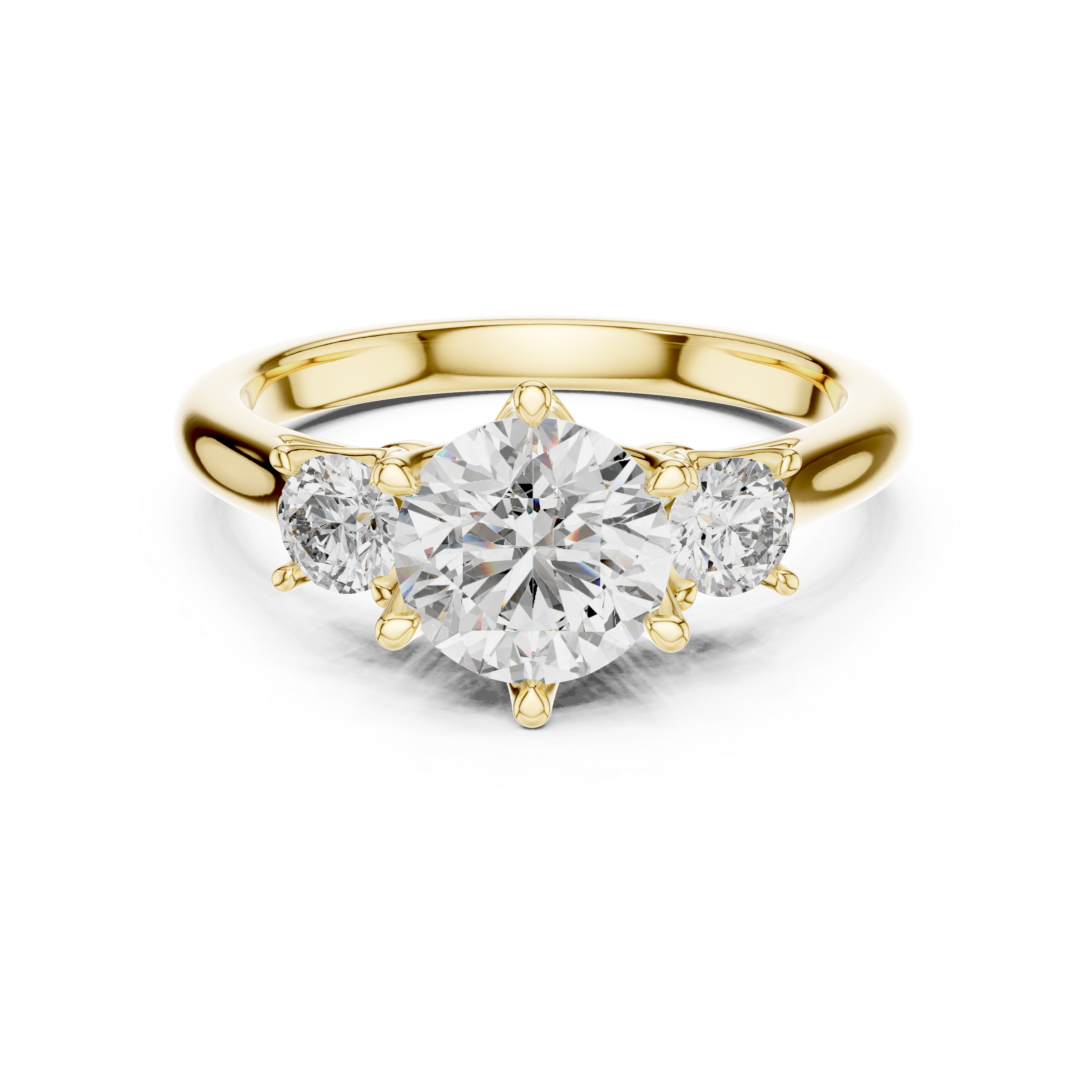 Boho Ethnic Lab grown diamond Ring