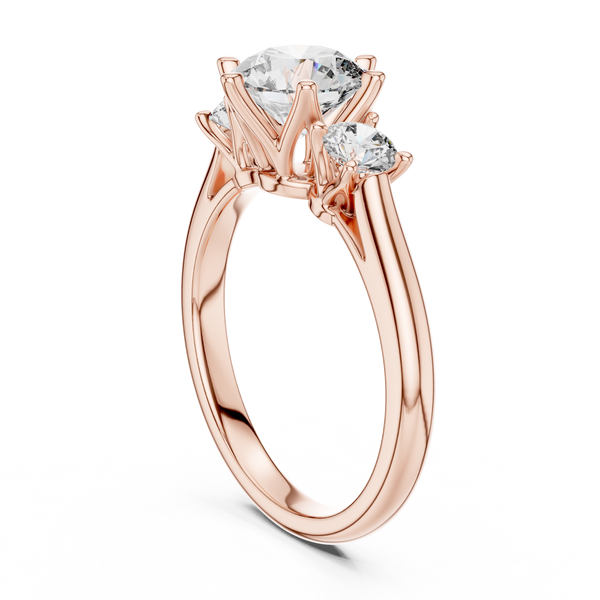 Boho Ethnic Lab grown diamond Ring