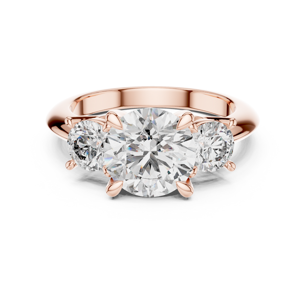 Sharp Geometric Lab grown diamond Ring