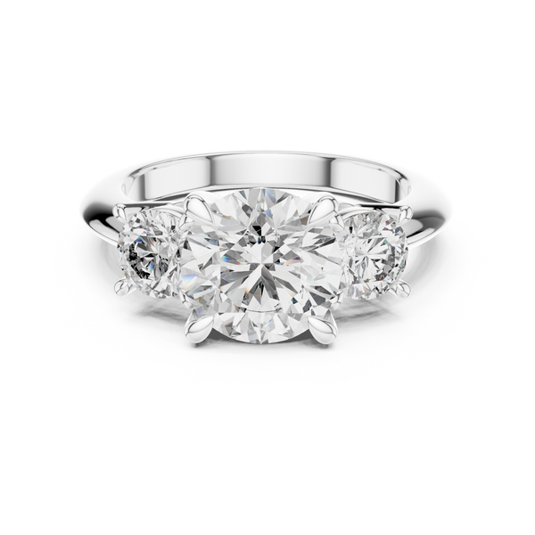 Sharp Geometric Lab grown diamond Ring