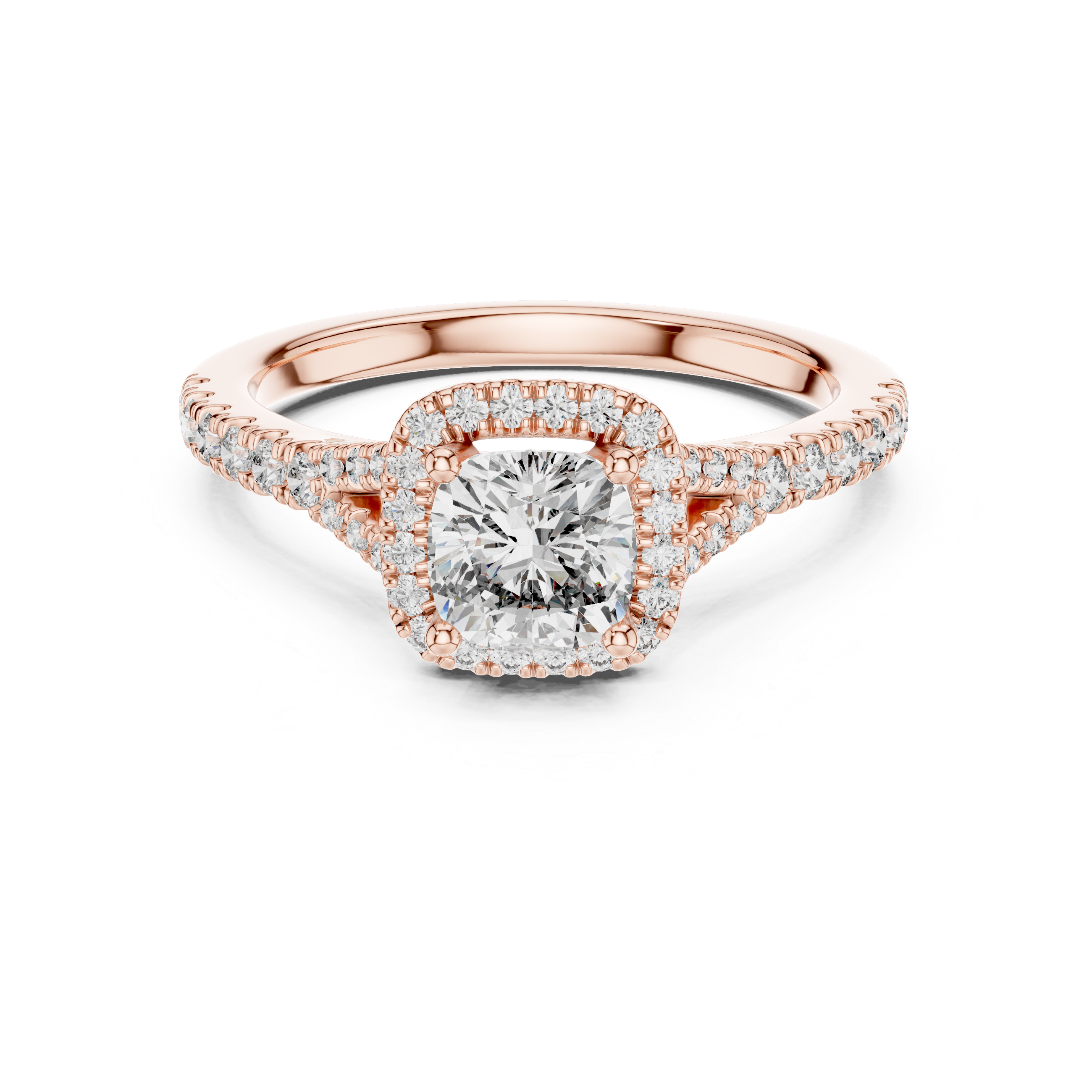 Velvet Textured Lab grown diamond Ring