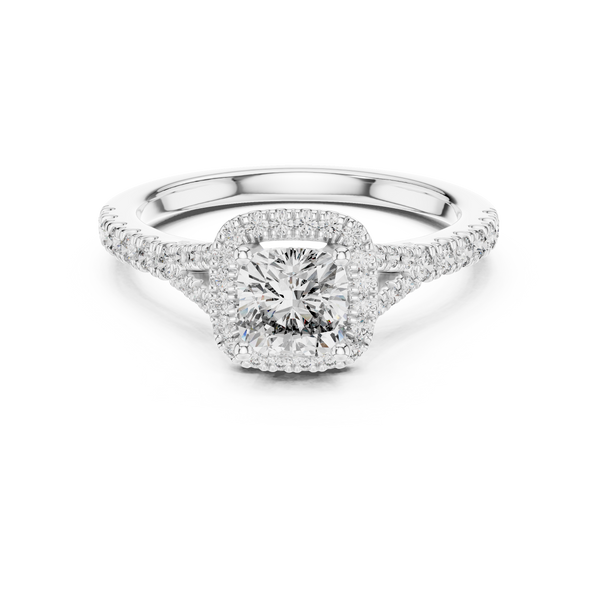Velvet Textured Lab grown diamond Ring