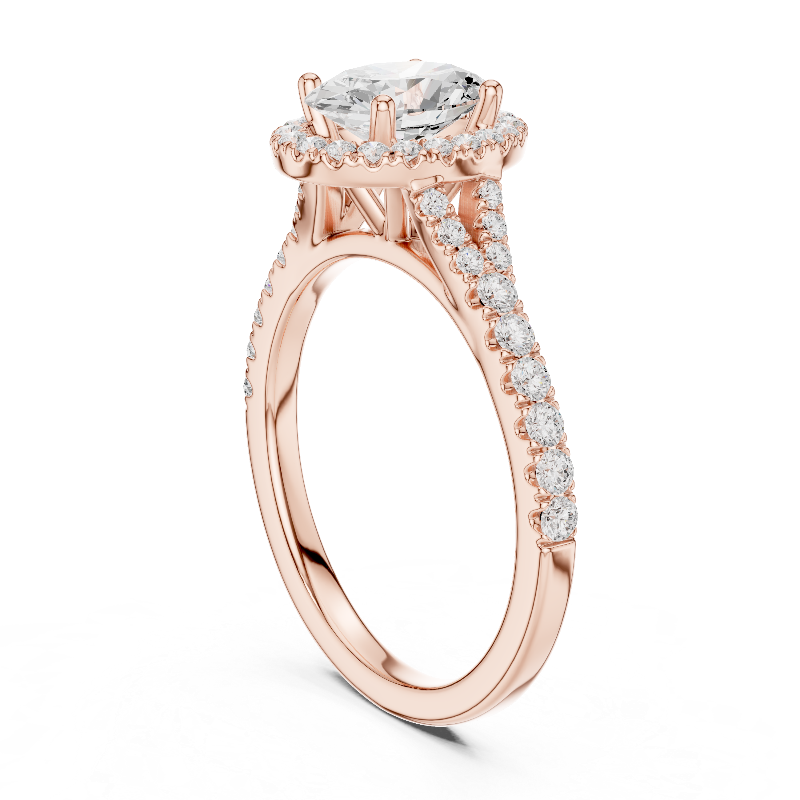 Captivating 1 ct Oval Solitaire Lab Grown Diamond Ring