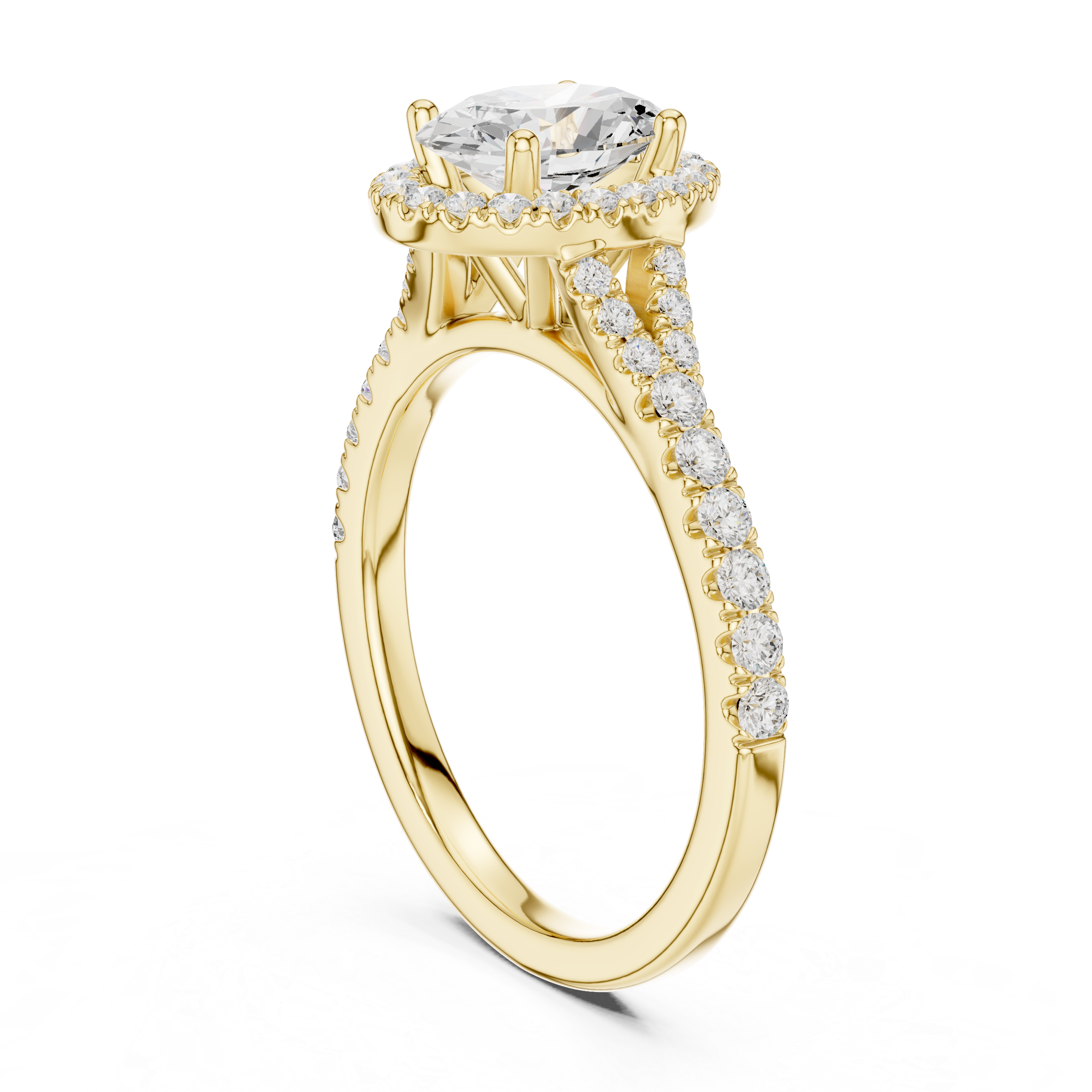 Captivating 1 ct Oval Solitaire Lab Grown Diamond Ring