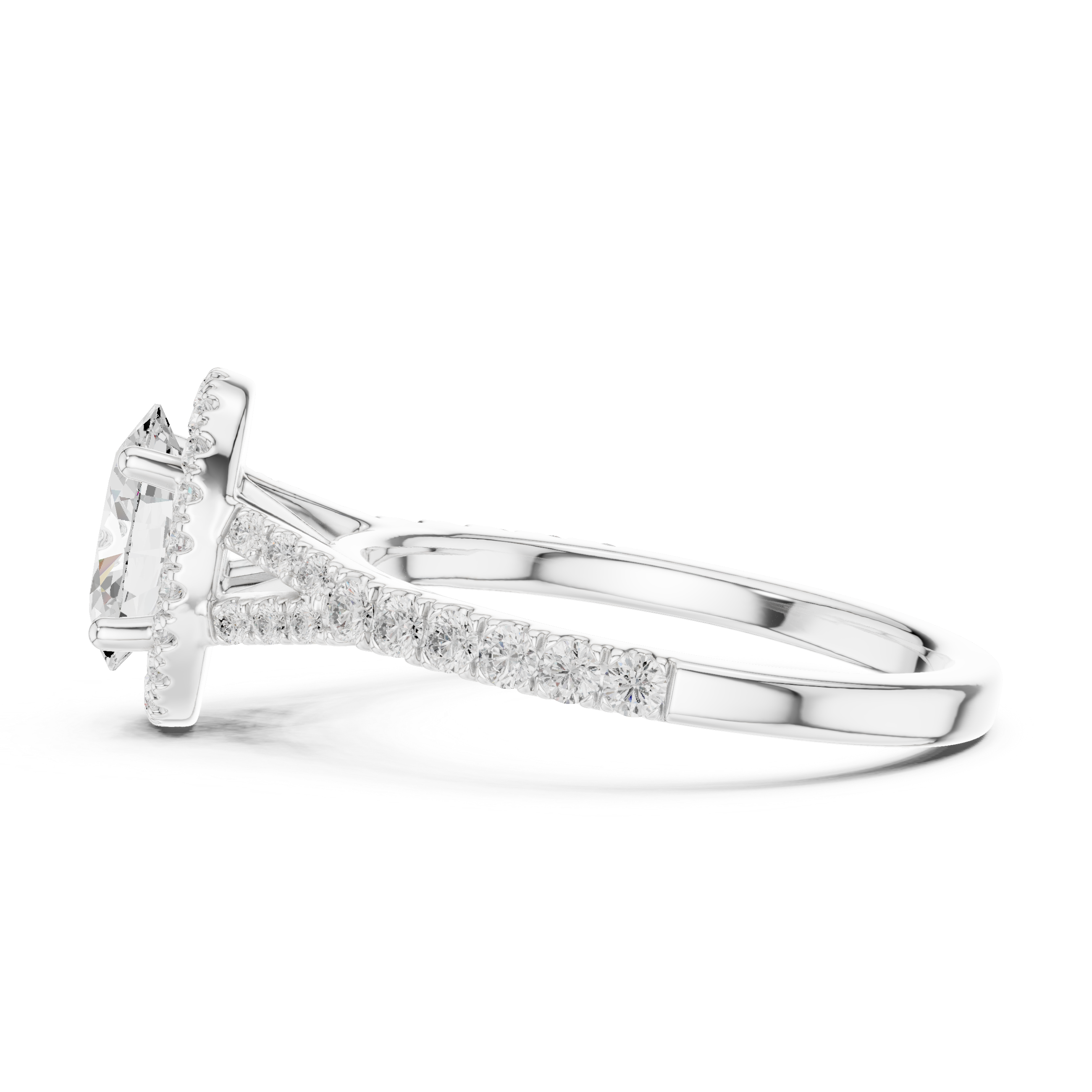 Captivating 1 ct Oval Solitaire Lab Grown Diamond Ring