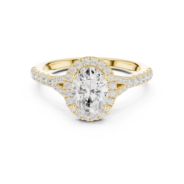 Captivating 1 ct Oval Solitaire Lab Grown Diamond Ring
