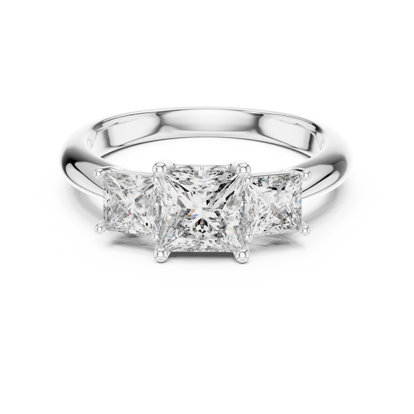 Classic Cathedral Lab grown diamond Ring